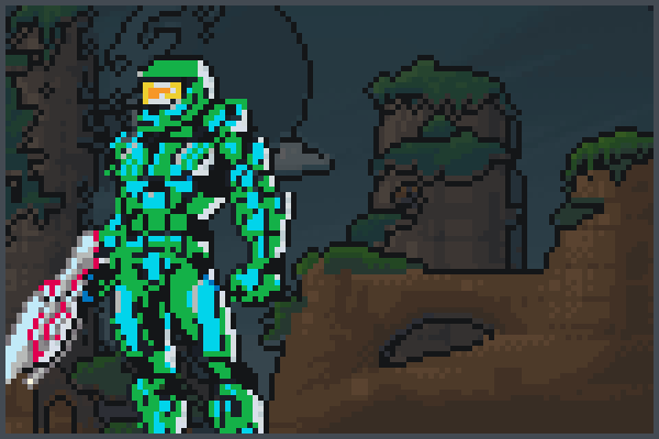 master camo  Pixel Art