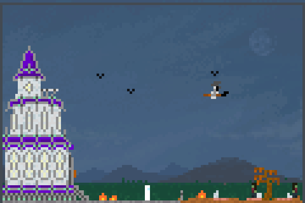 HaloweenSv1 Pixel Art