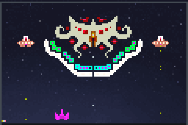 space monster Pixel Art