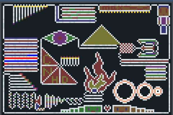 color circult Pixel Art