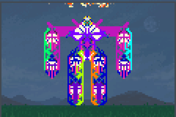 big butt robot  Pixel Art