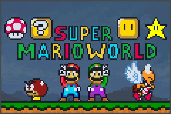 Itsa Mario! Pixel Art