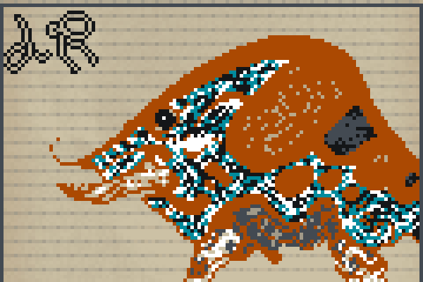 LonerElephantsu Pixel Art