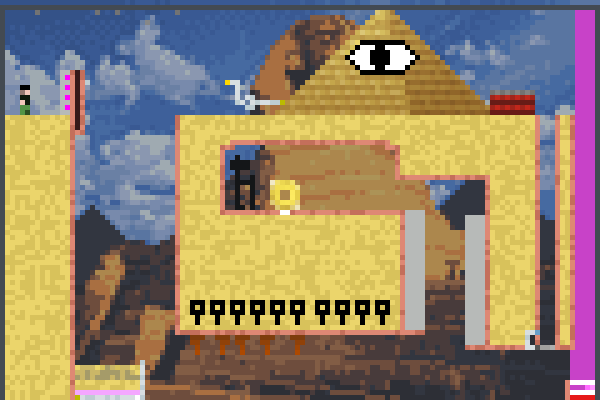 Boss>PyramidEye Pixel Art