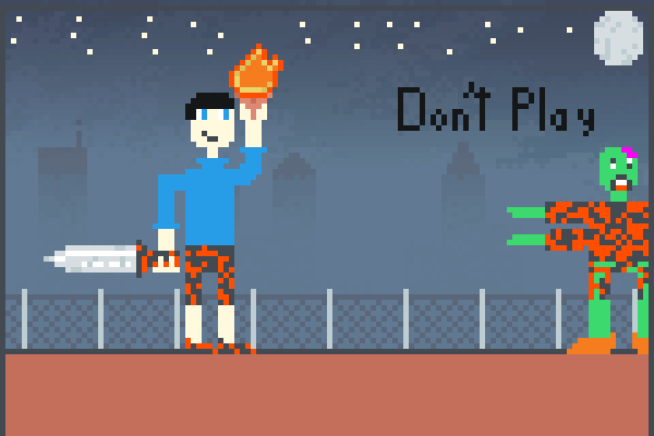 Zombie Slasher Pixel Art