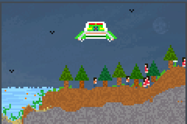 abduct Pixel Art