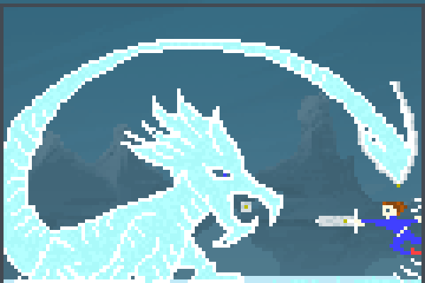 Dragon Slayer 2 Pixel Art