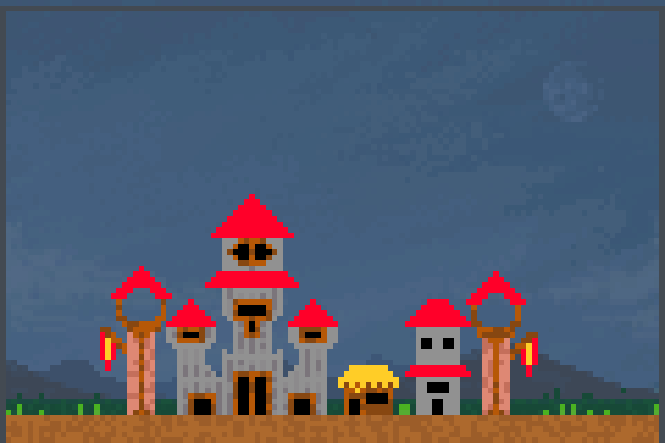 Castle Grim Pixel Art