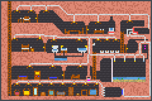 a lab house Pixel Art