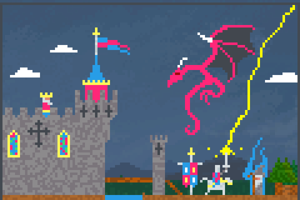 Dragoooon Pixel Art