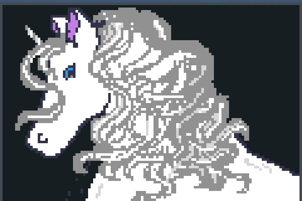 pretty.unicorn. Pixel Art