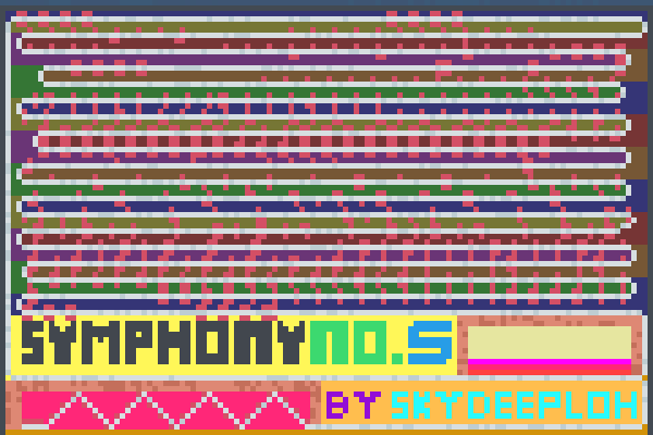 Symphony No. 5 Pixel Art