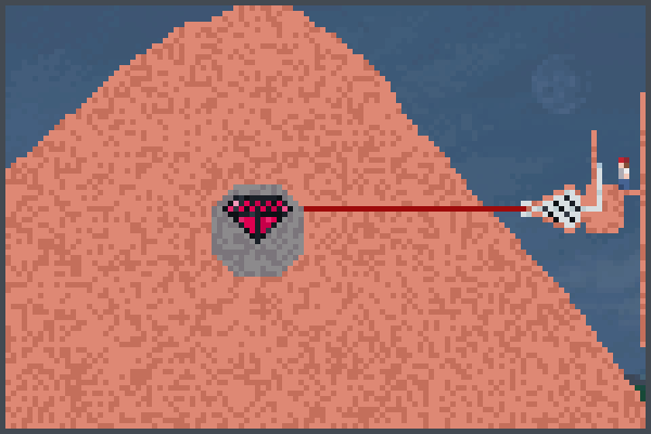 The gem drill Pixel Art