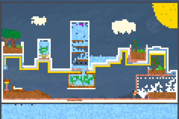 THE ECO HOME Pixel Art