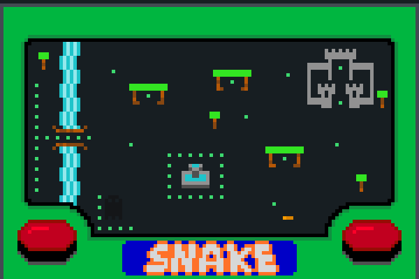 port1 snake Pixel Art