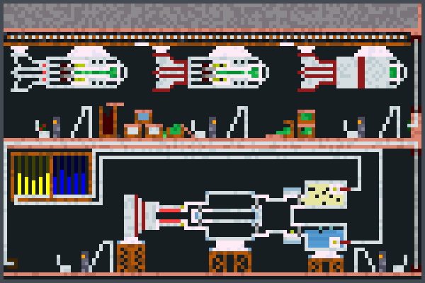 NukeBunker II Pixel Art