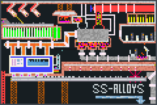 NukeBunker 4 Pixel Art