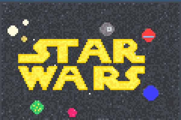 5 star wars 5 Pixel Art