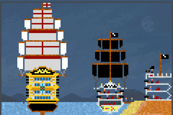 HMS william rex Pixel Art