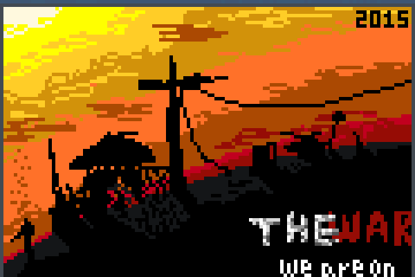 WeROnTheWar2015 Pixel Art