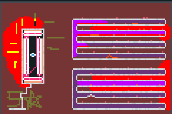 spread the heat Pixel Art