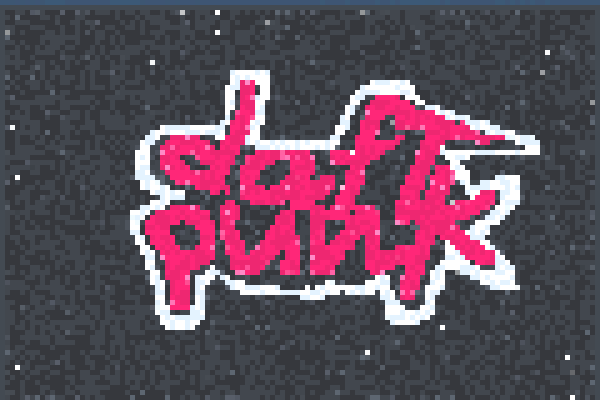 daftpunk homwrk Pixel Art