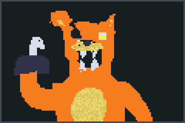 FNaF Foxay Pixel Art