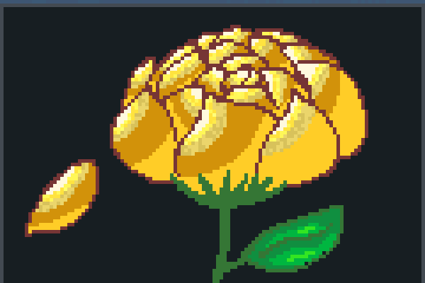 mi rosa Pixel Art