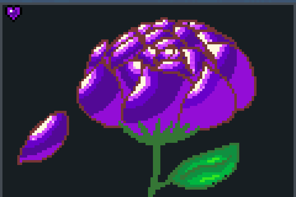 mood rose. pur Pixel Art