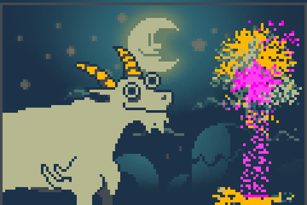 goat Pixel Art