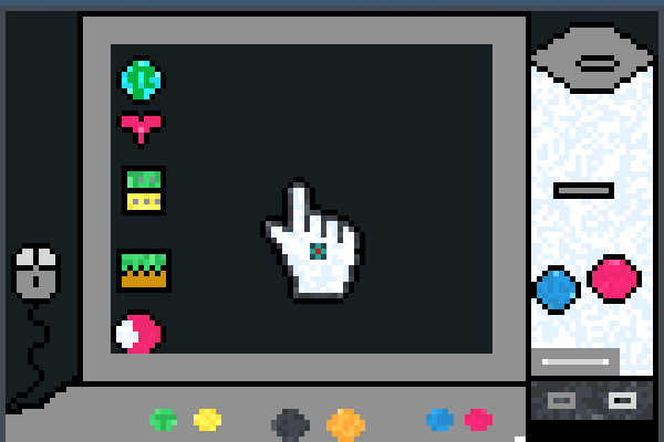 pixel computer Pixel Art