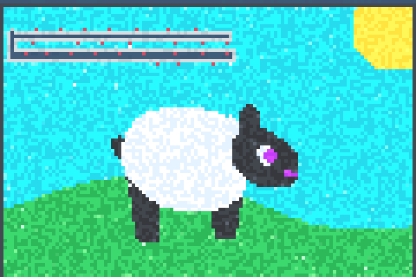 merry had lambs Pixel Art