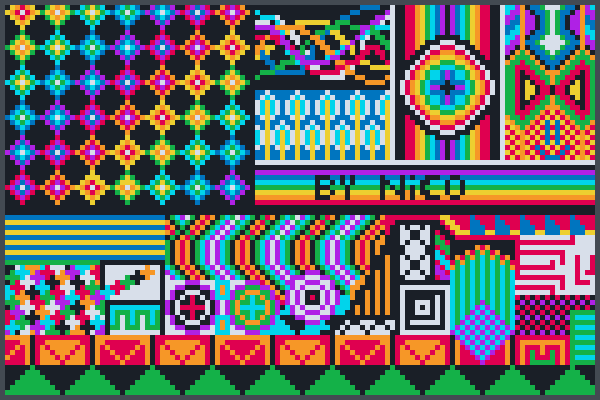 gfjjsenvztj Pixel Art