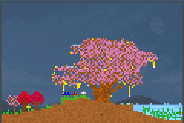 The life tree Pixel Art