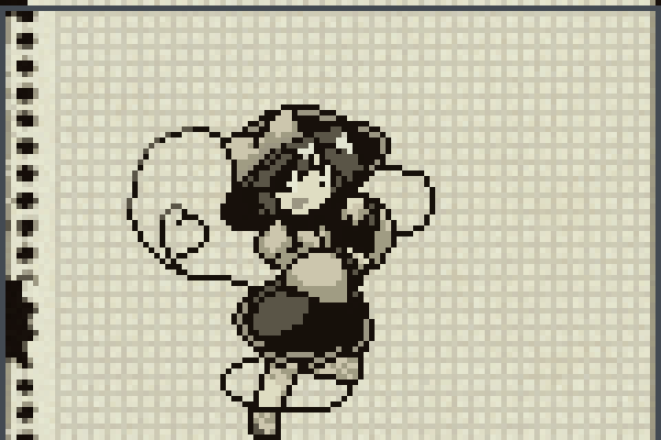 Koishi Komeiji Pixel Art