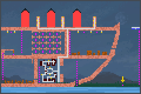 Flood Titanic Pixel Art