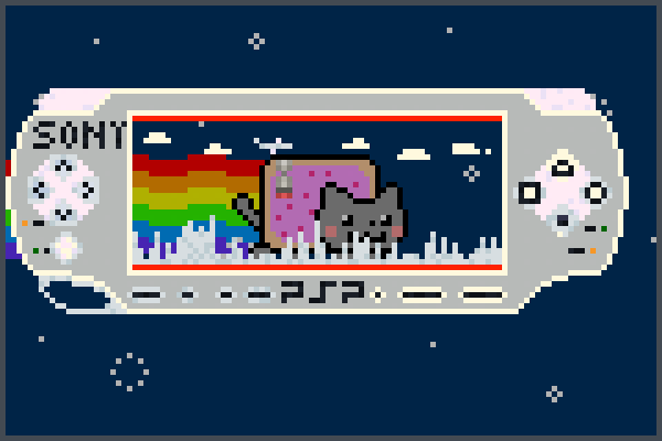 Unreal PSP game Pixel Art