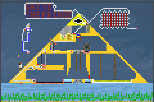 illluminati Pixel Art