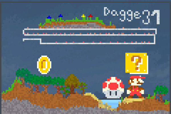 Dagge MarioSong Pixel Art