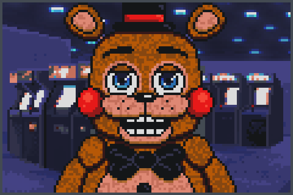 T.Freddy FNAF 2 Pixel Art