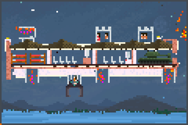 super fortress Pixel Art