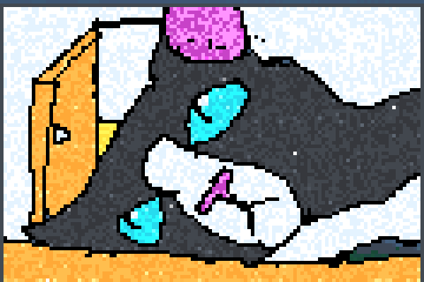 bored kitty Pixel Art