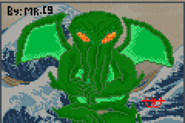 Cthulu Pix.Art Pixel Art