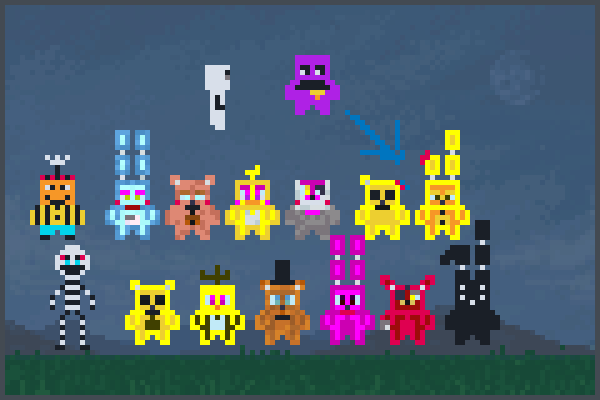 hiimbackguys! Pixel Art