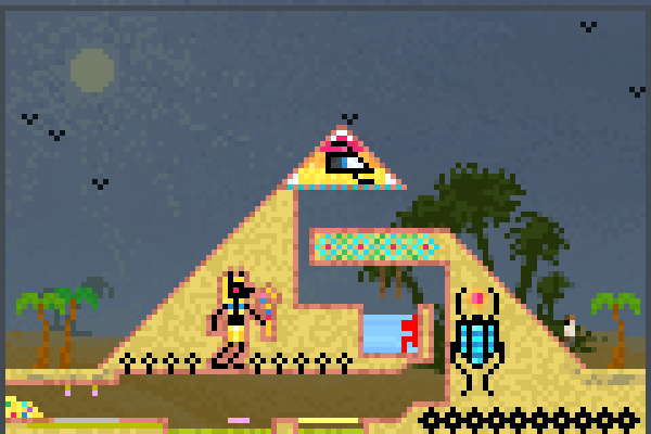 Temple o Doom Pixel Art