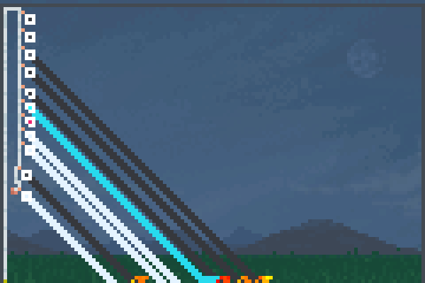 Deadly Lazers Pixel Art