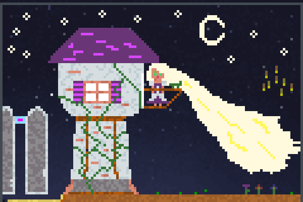  upinthetower Pixel Art