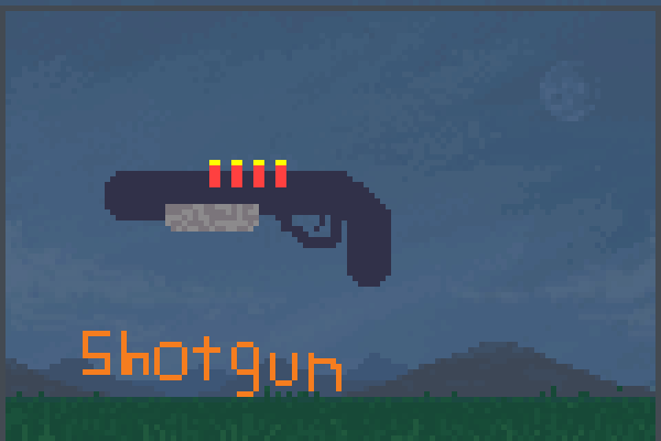 shotgun Pixel Art