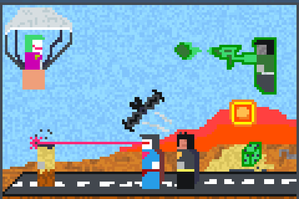 Justice League! Pixel Art