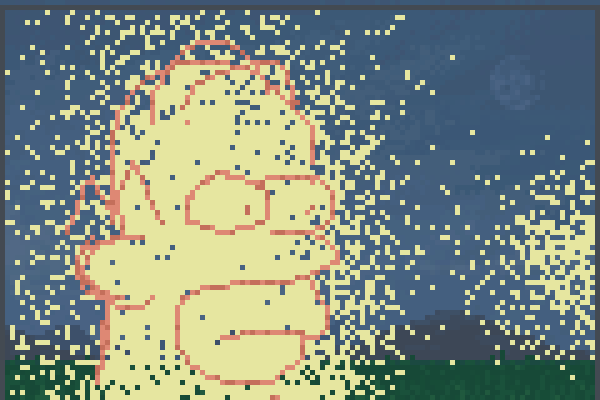 Homer Pixel Art